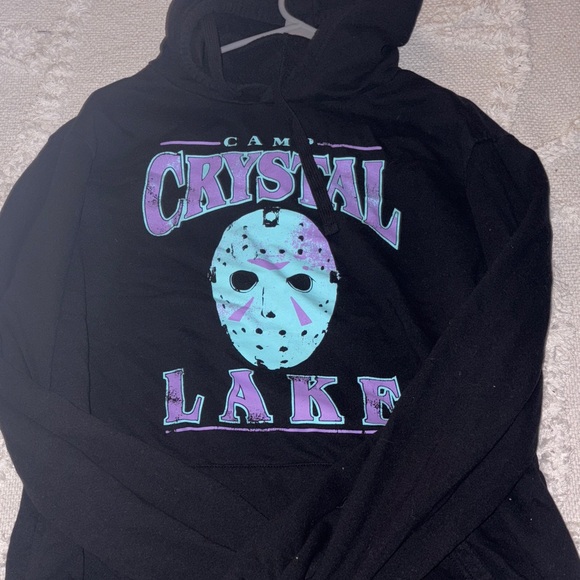 Black Graphic Hoodie - Picture 2 of 2